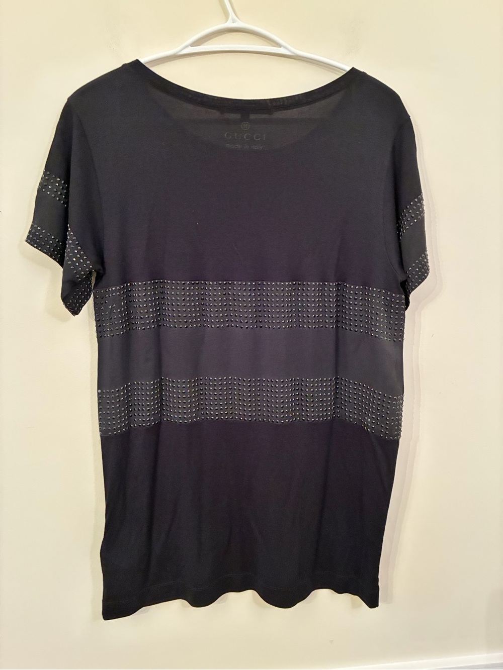 Gucci Rhinestone blouse - Picture 1 of 8